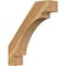 Ekena Millwork 6"W x 26"D x 30"H Merced Rough Sawn Knee Brace, Western Red Cedar BRC06X26X30MRC00RWR - alternate 1